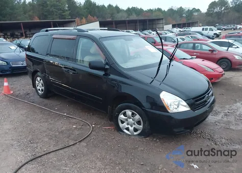 2010 Kia Sedona Lx z USA, uszkodzony, nr VIN KNDMG4C32A6359861